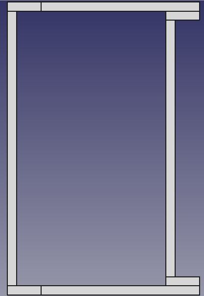 FreeCAD Bottom View